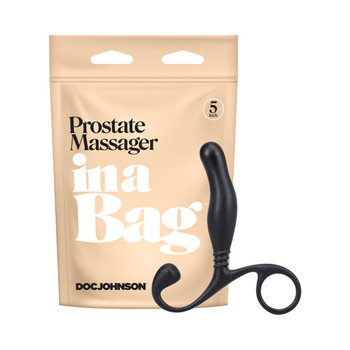 In A Bag Prostate Massager Black In A Bag Prostate Massager Black