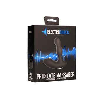 Shots ElectroShock Rechargeable Vibrating E-Stimulation Prostate Massager Black Shots ElectroShock Rechargeable Vibrating E-Stimulation Prostate Massager Black