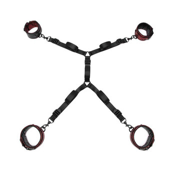 Fifty Shades of Grey Sweet Anticipation Reversible Under Mattress Restraint Set Red/Black Fifty Shades of Grey Sweet Anticipation Reversible Under Mattress Restraint Set Red/Black
