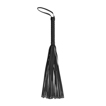 Ouch! Skulls & Bones 23.4 in. Skull Whip Flogger Black Ouch! Skulls & Bones 23.4 in. Skull Whip Flogger Black