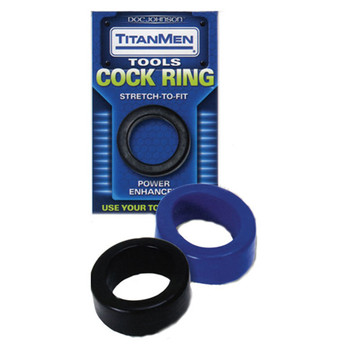 TitanMen - Cock Ring Black TitanMen - Cock Ring Black