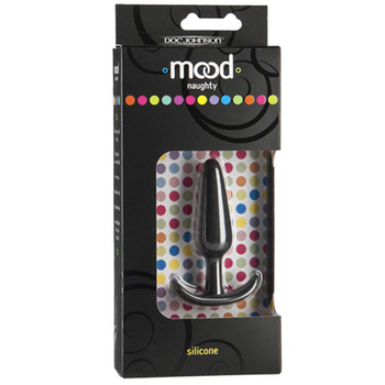 Mood - Naughty - Small Black Silicone Butt Plug Mood - Naughty - Small Black Silicone Butt Plug