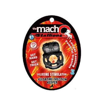 Macho Pulsating Erection Keeper (Black) Macho Pulsating Erection Keeper (Black)