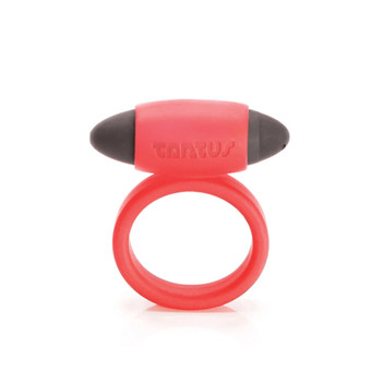 Tantus Super Soft Vibrating Cockring Red Tantus Super Soft Vibrating Cockring Red