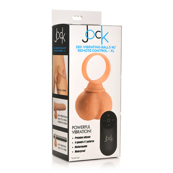 Jock 28x Vibrating Silicone Balls X-Large Jock 28x Vibrating Silicone Balls X-Large