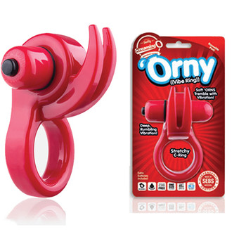 Screaming O Orny Vibe Ring Red Screaming O Orny Vibe Ring Red