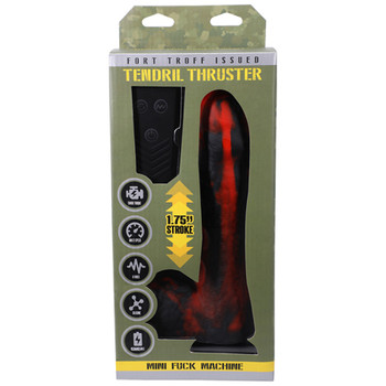 Fort Troff Tendril Thruster Mini Fuck Machine Rechargeable Remote-Controlled Silicone 8.5 in. Thrusting Dildo Red/Black Fort Troff Tendril Thruster Mini Fuck Machine Rechargeable Remote-Controlled Silicone 8.5 in. Thrusting Dildo Red/Black
