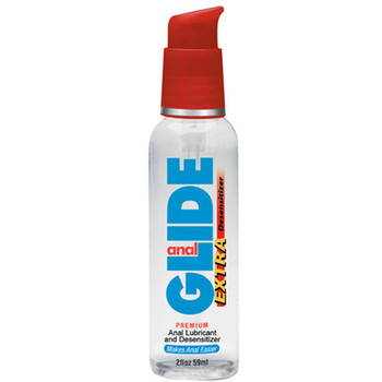 Body Action Anal Glide Extra 2 fl oz Water Based Desensitizing Lubricant Body Action Anal Glide Extra 2 fl oz Water Based Desensitizing Lubricant