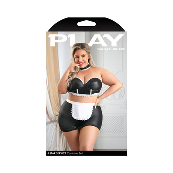 Fantasy Lingerie Play 5-Star Service Costume 1XL/2XL Fantasy Lingerie Play 5-Star Service Costume 1XL/2XL