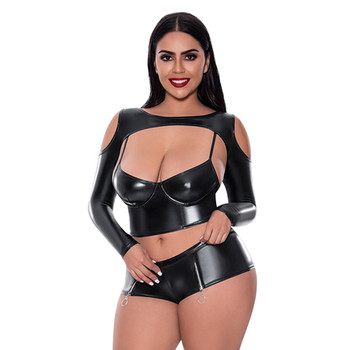 Magic Silk Liquid Onyx Camisole, Longsleeve Shrug & Short Set Black Queen Magic Silk Liquid Onyx Camisole, Longsleeve Shrug & Short Set Black Queen