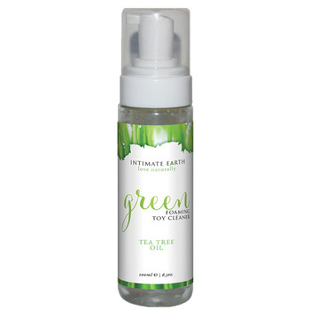 Intimate Earth Green Foaming Toy Cleaner with Tea Tree Oil 6.3 oz.