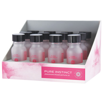 Pure Instinct Pheromone Perfume Oil For Her 0.5oz Display of 12 Pure Instinct Pheromone Perfume Oil For Her 0.5oz Display of 12
