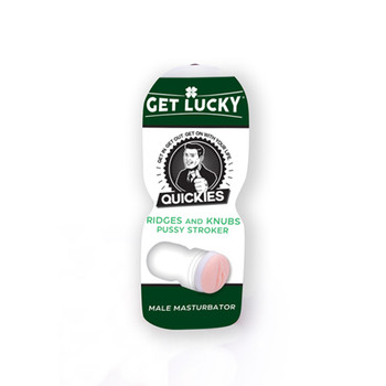 Get Lucky Quickies Ridges and Knubs Pussy Stroker Male Masturbator Get Lucky Quickies Ridges and Knubs Pussy Stroker Male Masturbator
