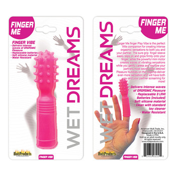 Wet Dreams Finger Me Single Motor Finger Play Vibe Magenta Wet Dreams Finger Me Single Motor Finger Play Vibe Magenta