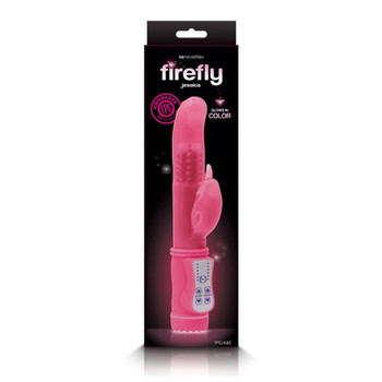 Firefly Jessica Rotating Dolphin Vibrator Pink Firefly Jessica Rotating Dolphin Vibrator Pink