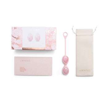 Le Wand Crystal Yoni Eggs Rose Quartz Le Wand Crystal Yoni Eggs Rose Quartz