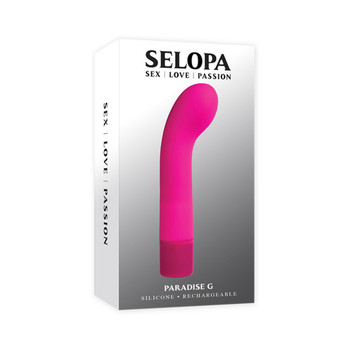Selopa Paradise G Rechargeable Silicone G-Spot Vibrator Pink Selopa Paradise G Rechargeable Silicone G-Spot Vibrator Pink