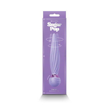 Sugar Pop Twist Gyrating Bendable Vibe Purple Sugar Pop Twist Gyrating Bendable Vibe Purple