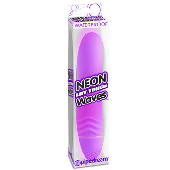 Pipedream Neon Luv Touch Waves Waterproof Vibrator Purple Pipedream Neon Luv Touch Waves Waterproof Vibrator Purple