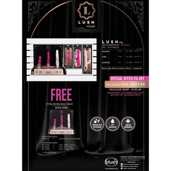 Blush Lush Vibe Merchandising Kit Blush Lush Vibe Merchandising Kit