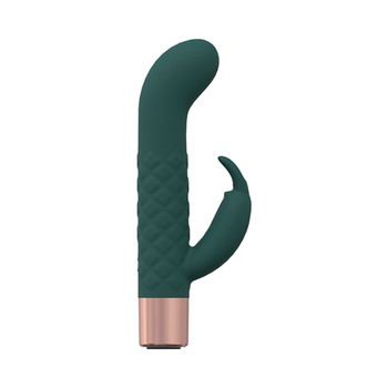 LoveLine Devotion 10 Speed Mini-Rabbit Silicone Rechargeable Waterproof Forest Green LoveLine Devotion 10 Speed Mini-Rabbit Silicone Rechargeable Waterproof Forest Green