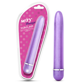Blush Sexy Things Slimline Vibrator Purple Blush Sexy Things Slimline Vibrator Purple