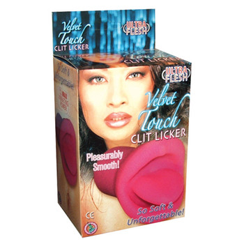 Velvet Touch Vibrating Clit Licker (Pink) Velvet Touch Vibrating Clit Licker (Pink)