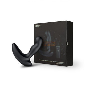 Nexus Ride Remote Control Prostate Dual Motor Vibrator Black Nexus Ride Remote Control Prostate Dual Motor Vibrator Black