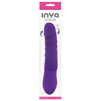INYA Twister Rechargeable Rotating Vibrator Purple INYA Twister Rechargeable Rotating Vibrator Purple