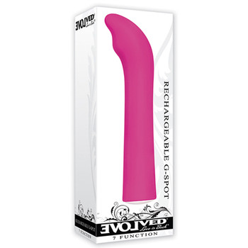 Evolved Rechargeable G-Spot Vibrator Pink Evolved Rechargeable G-Spot Vibrator Pink