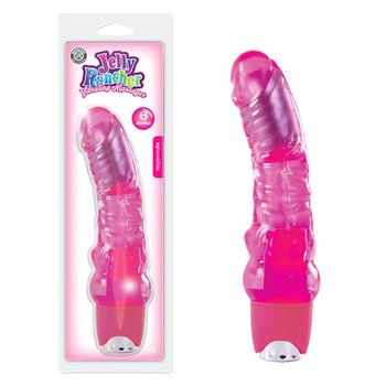 Jelly Rancher 6 in. Vibrating Massager Pink Jelly Rancher 6 in. Vibrating Massager Pink
