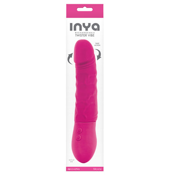 INYA Twister Rechargeable Rotating Vibrator Pink INYA Twister Rechargeable Rotating Vibrator Pink