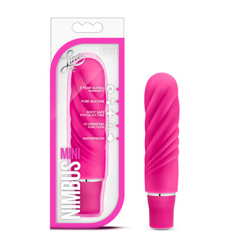 Blush Luxe Nimbus Mini Silicone Vibrator Pink Blush Luxe Nimbus Mini Silicone Vibrator Pink