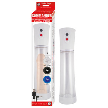 Commander Electric Pump Clear Commander Electric Pump Clear
