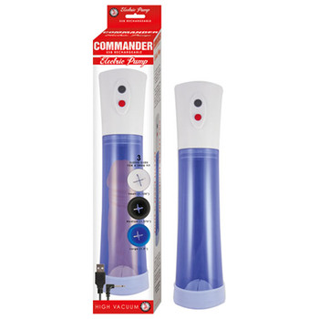 Commander Electric Pump Blue Commander Electric Pump Blue