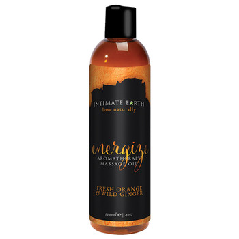 Intimate Earth Energize Massage Oil 120 ml/4 oz Intimate Earth Energize Massage Oil 120 ml/4 oz