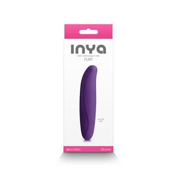 INYA Flirt Rechargeable Vibe Dark Purple INYA Flirt Rechargeable Vibe Dark Purple