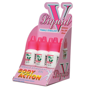Liquid V Female Stimulant Display (1/3oz-6 bottles) Liquid V Female Stimulant Display (1/3oz-6 bottles)
