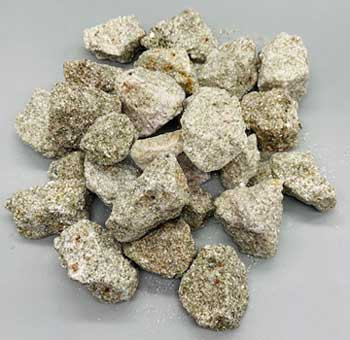 ~3# Flat Of Lepidolite, Green Rough ~3# Flat Of Lepidolite, Green Rough