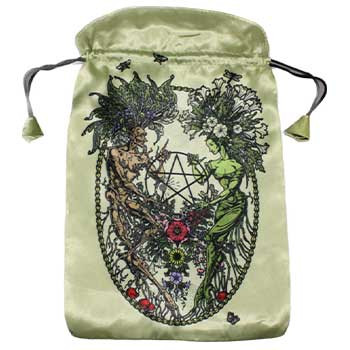 Magickal Botanical Tarot Bag 6" X 9" Magickal Botanical Tarot Bag 6" X 9"
