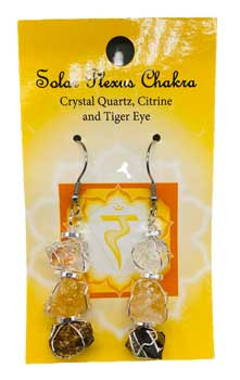 Solar Plexus Chakra Earrings Solar Plexus Chakra Earrings