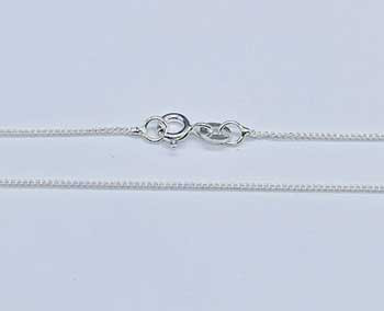 18" Sterling Curb Chain 18" Sterling Curb Chain