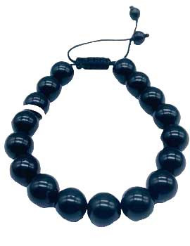 10mm Jet Bracelet 10mm Jet Bracelet