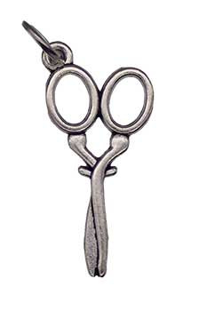 1" Scissor Amulet 1" Scissor Amulet
