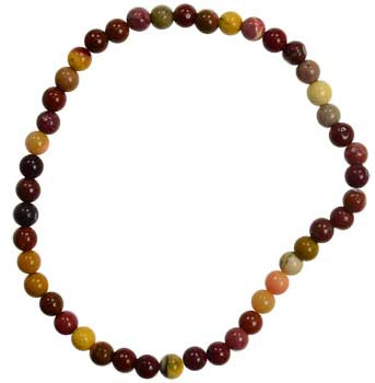 4mm Mookaite Jasper Stretch Bracelet 4mm Mookaite Jasper Stretch Bracelet