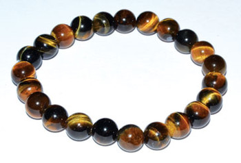 8mm Tiger Eye Bracelet 8mm Tiger Eye Bracelet