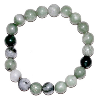 8mm Green Jade Bracelet 8mm Green Jade Bracelet