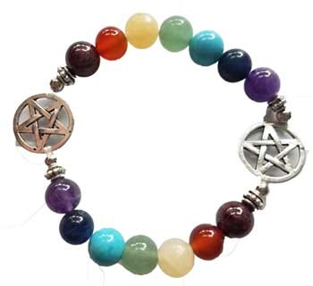 8mm Chakra & Pentagrams 8mm Chakra & Pentagrams
