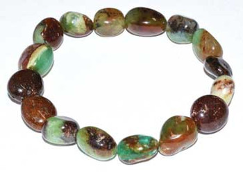 Chrysopase Nugget Bracelet Chrysopase Nugget Bracelet