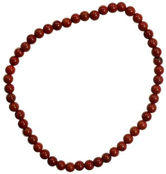 4mm Red Jasper Stretch Bracelet 4mm Red Jasper Stretch Bracelet